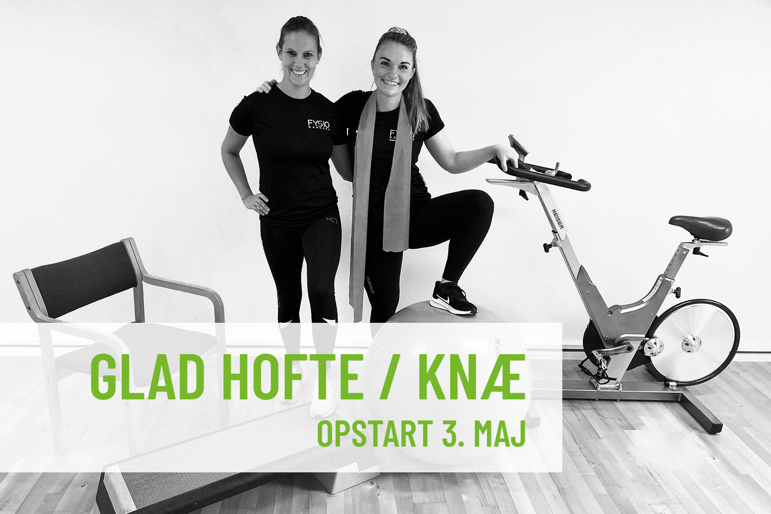 GLAD hofte/knæ | Fysioterapeut | FysioDanmark Randers