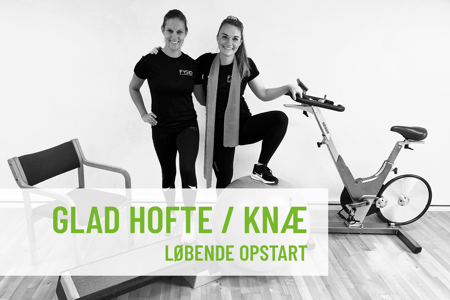 GLAD hofte/knæ | Fysioterapeut | FysioDanmark Randers